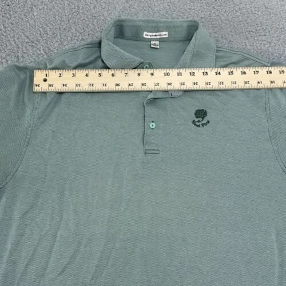 Peter Millar‎ Men’s Cotton Geometric All Over Print Golf Polo Size Large L
